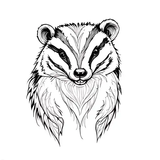 Badger Totem Animal