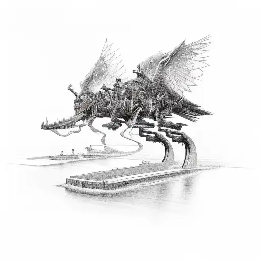 Burning Bridge On Fire