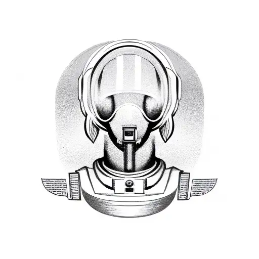 Antique Greek Astronaut Statue Full Body