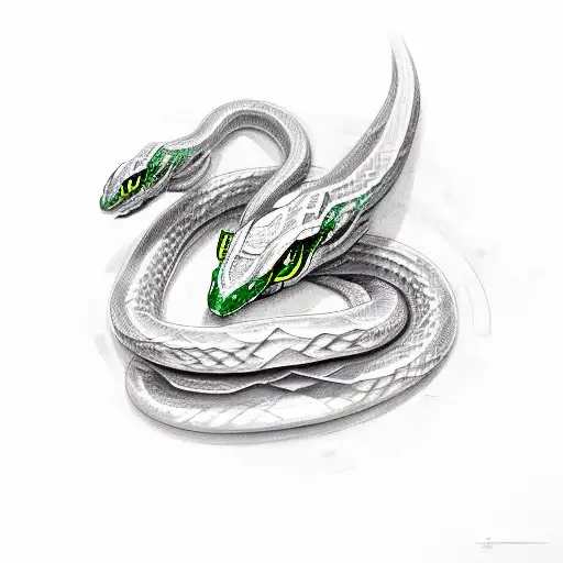 Rayquaza In The Form Of A Snake Wrap