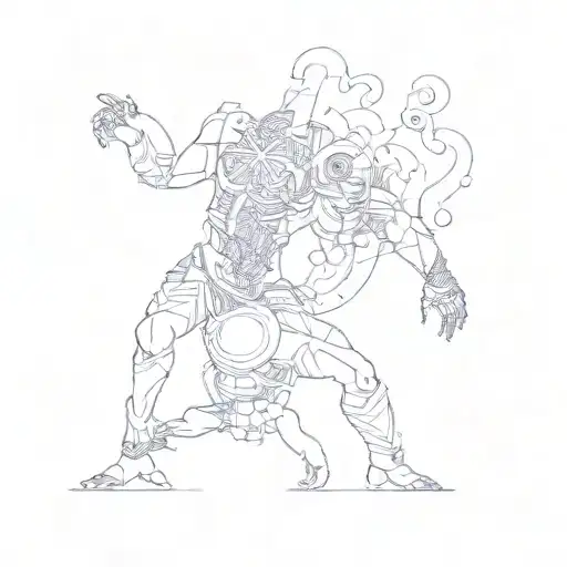 More Abstract Tattoo Design