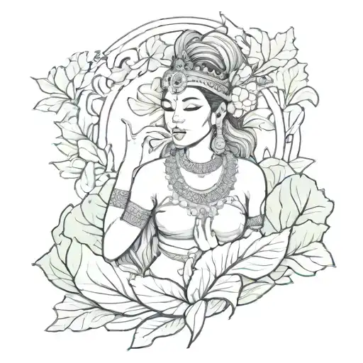 Cabbage Indian Goddess