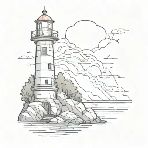 Anything Connected With Lighthouse Standing