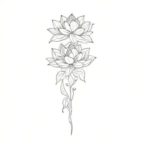A Lotus Flower