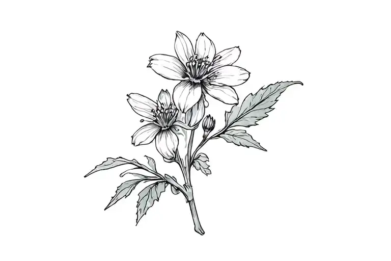 Agrimonia E Water Violet Flower