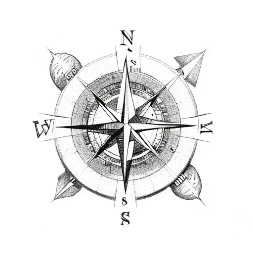 A Compass On A D20