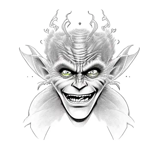 Green Goblin With A New Era Cleveland Wahoo Indians