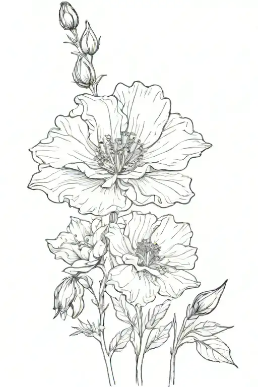 Larkspur Poppy