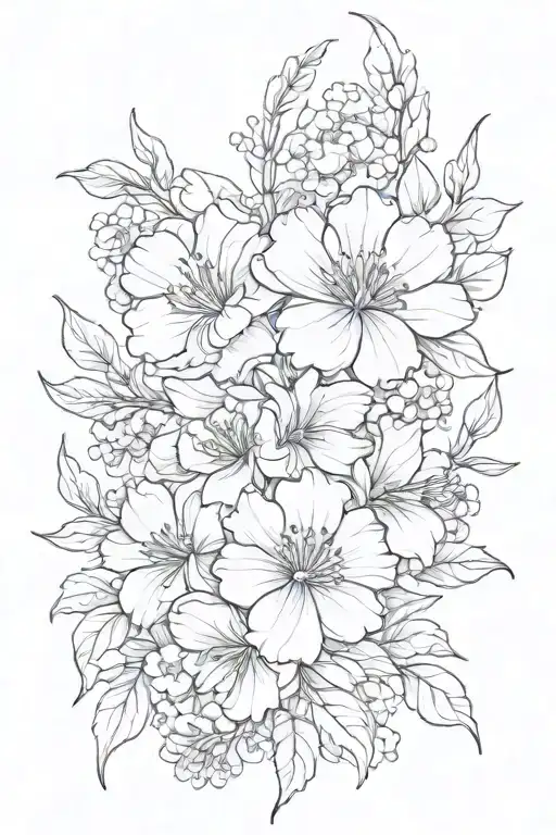 November And August Birth Flowers