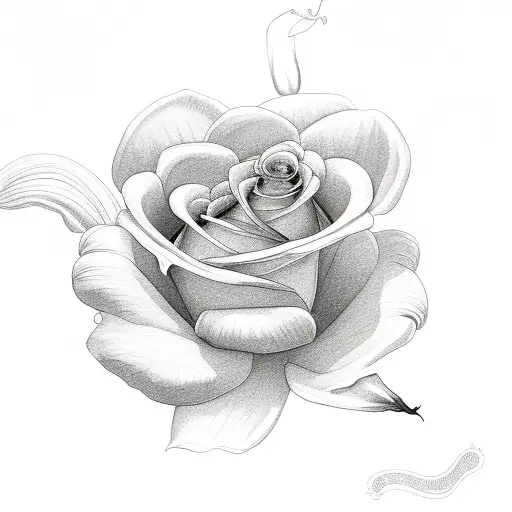 Flower Lilly And Rose