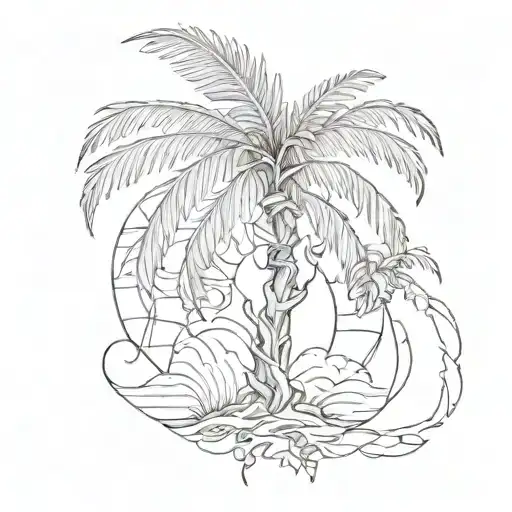 Palm Tree Of Life
