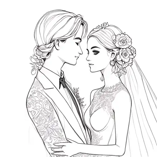 Wedding Couple Anaversaty