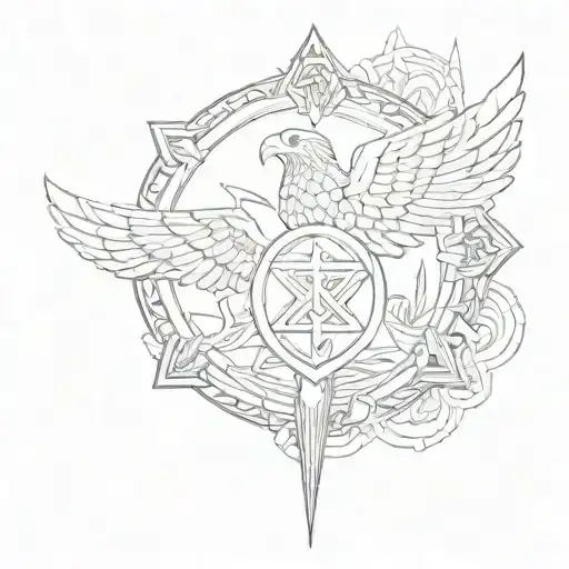 Hapoel Tel Aviv Symbol With Shade Inside