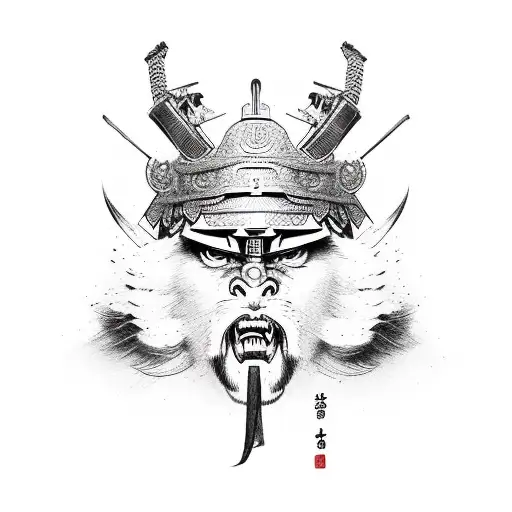 Half Samurai Half Militar