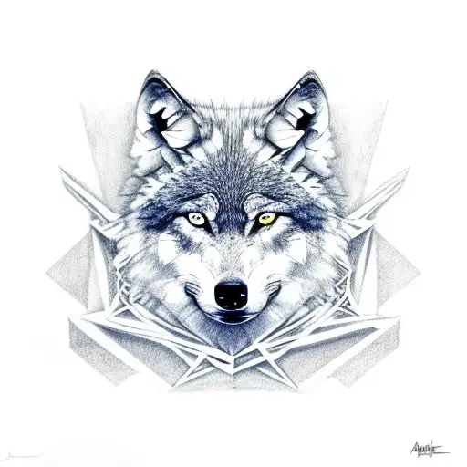 Wolf With Angles Rock Bands Acdc Led Zeppelin