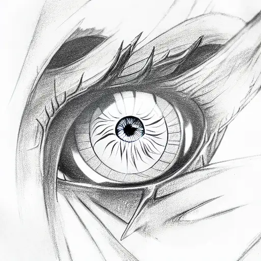 Dragon Eye From Under The Skin