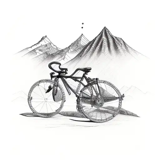 Bike And Mountain