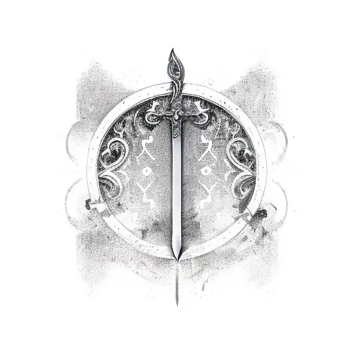 Sword With 4'S And 1 A