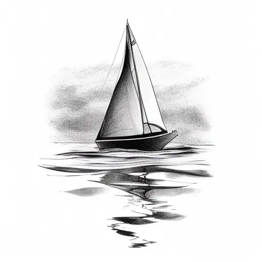 Sailboat In Water