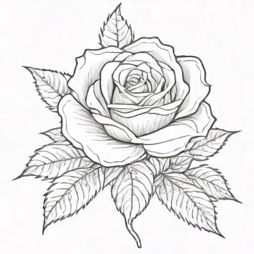 Rose Bloom Representing A Member