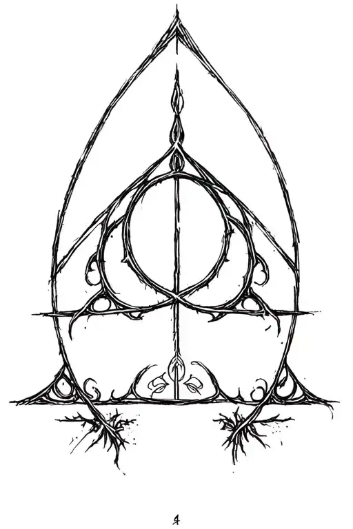 Deathly Hallows Knowledge Symbol