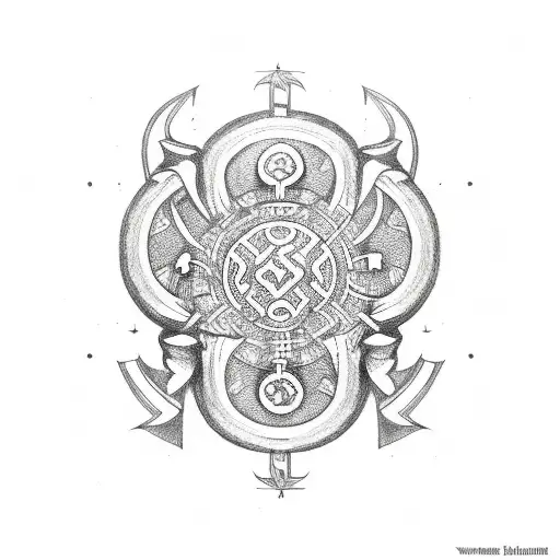 Nordic Vegvisir Calf