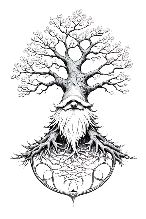 Knome With Tree Of Life