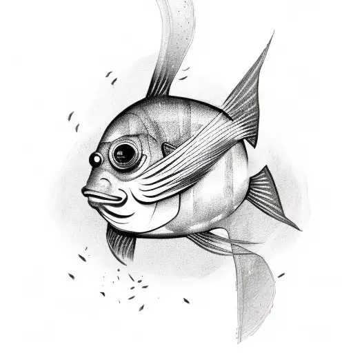 A Fish Cleaning The House