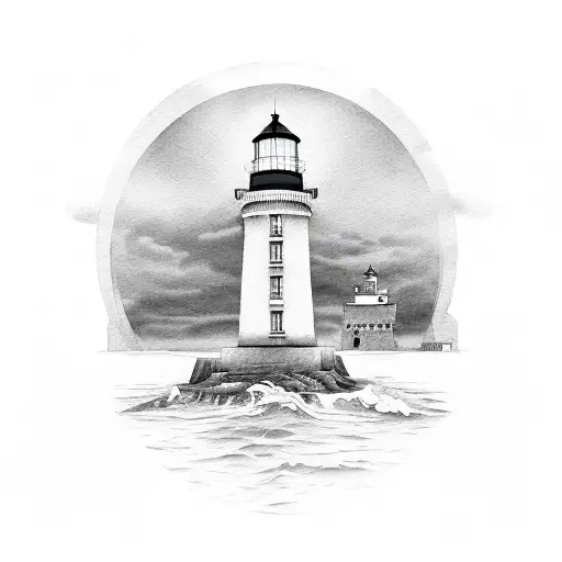 Lighthouse Watercolour
