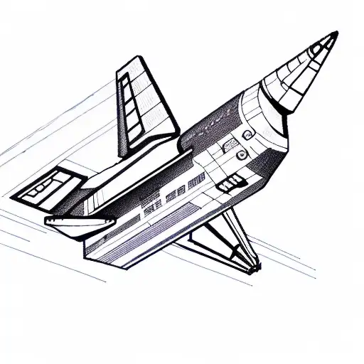 Space Shuttle Blueprint