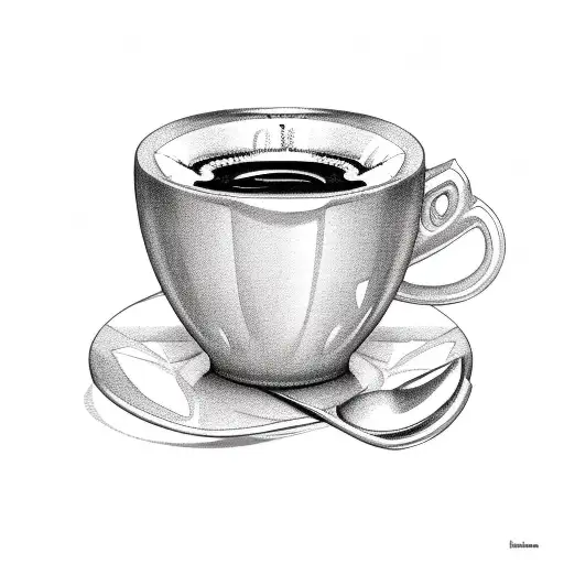 Coffee Cup With Wrench