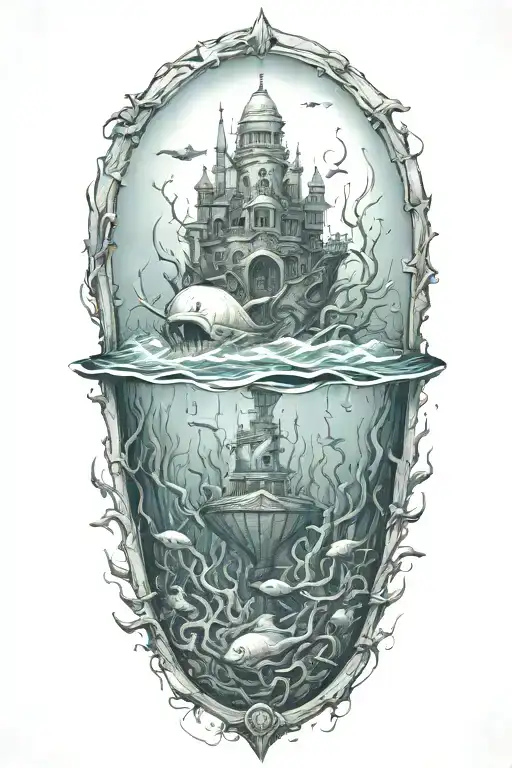 Under Water Scary Sinking