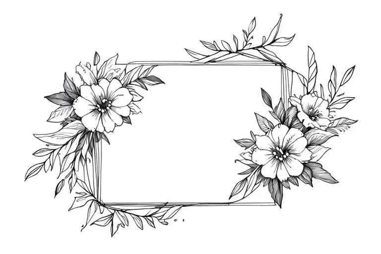 Floral Frame