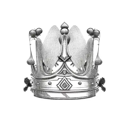 Half Crown Made Of Laurel