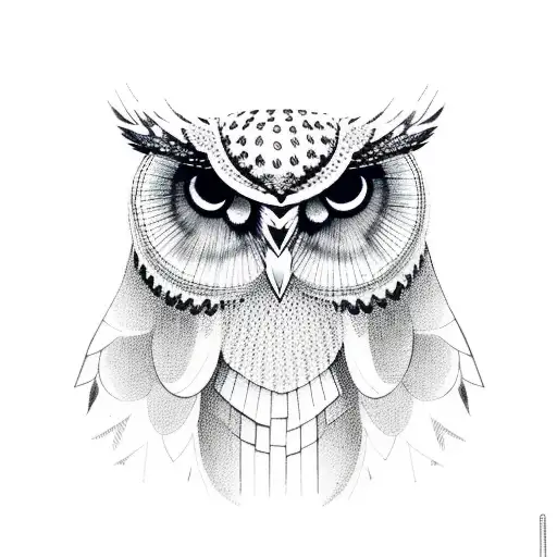 Goddess Beauty With Owl