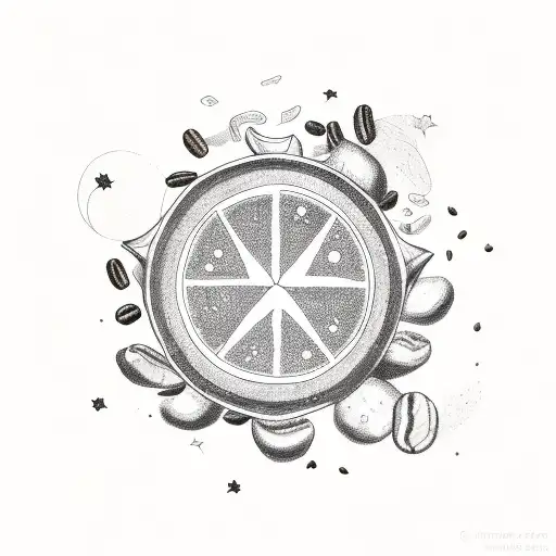 Stars And Coffee Beans