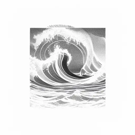 Ocean Wave Airplane Electricity