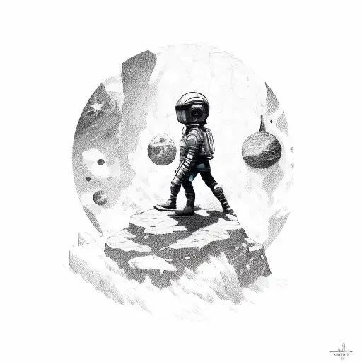 A Boy With Dreams To Explore The Galaxy