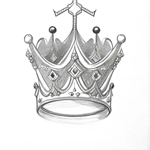 Two Prince Crowns With Baby Names
