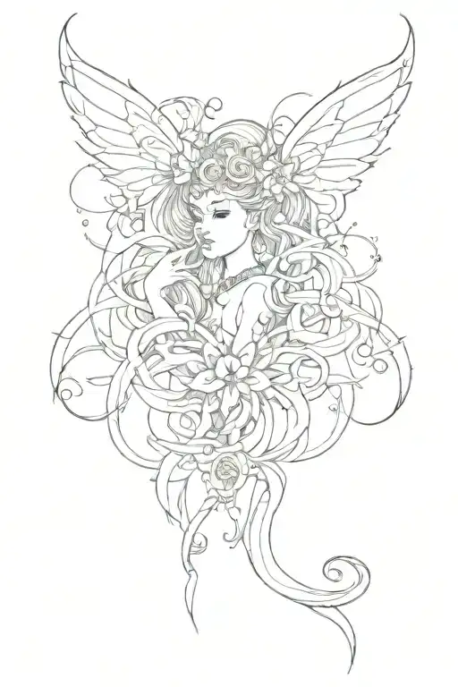 I Want A Black And White Tattoo Design That Costs 100 Dollars