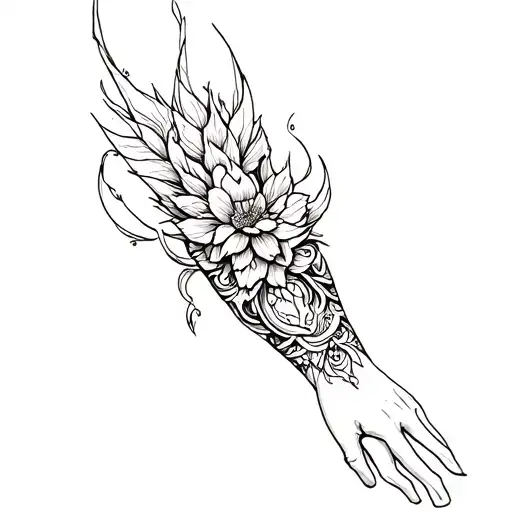 Medium Sized Inner Forearm