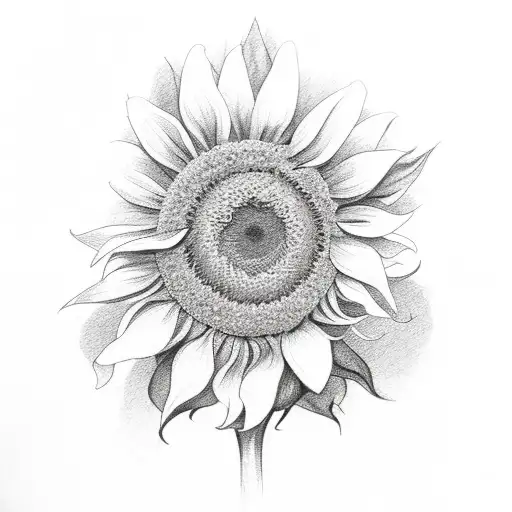 Sunflower With Roses