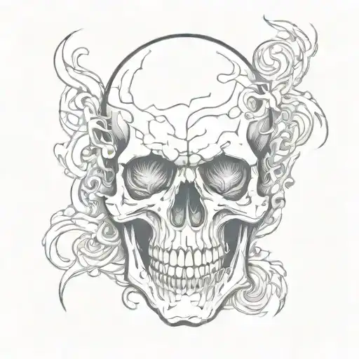 Skull Flames