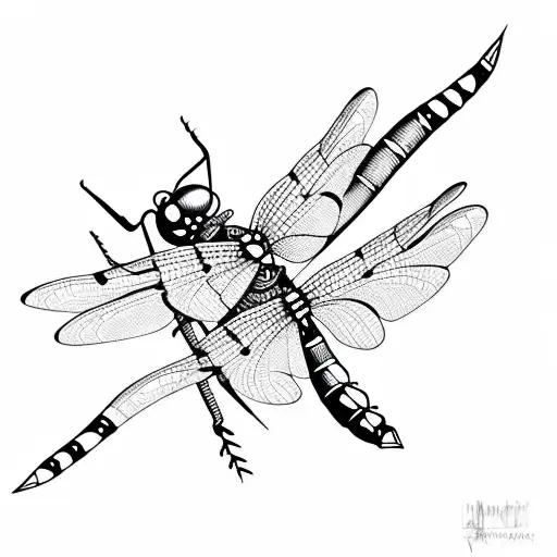 Guitar And Dragonfly