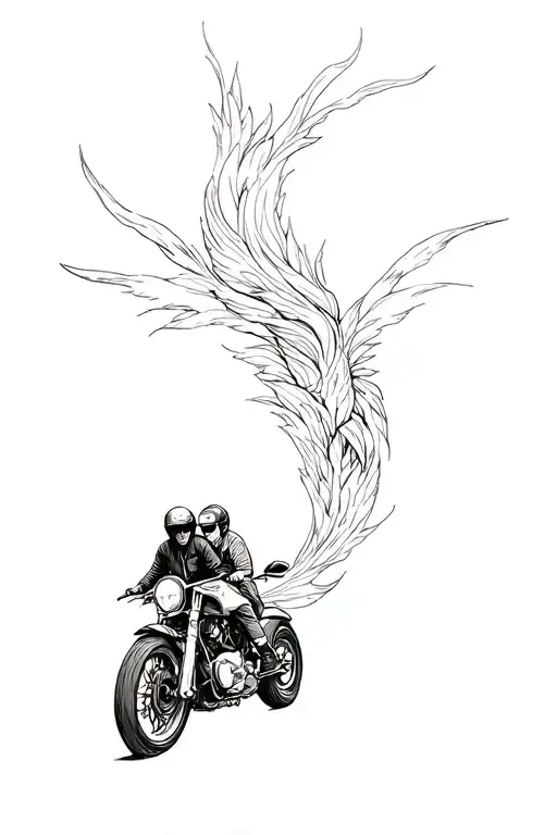 Motorcycle Ride Together Die