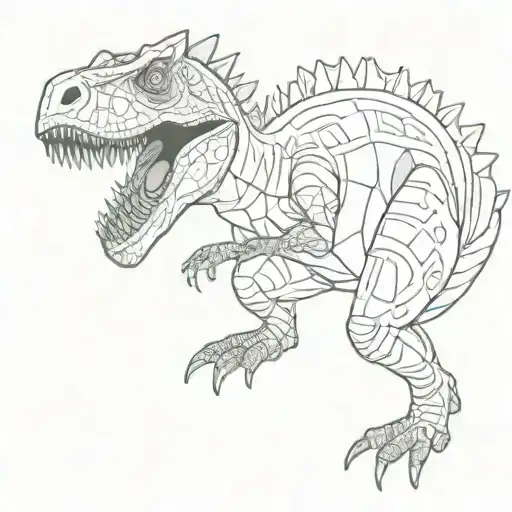 Dinosaur Using Computer