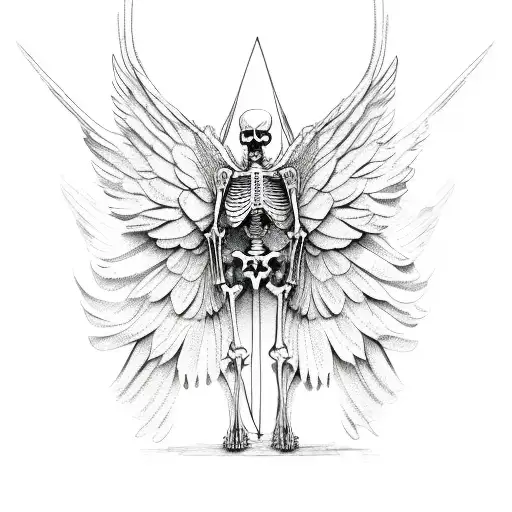 Icarus Wings Skeleton