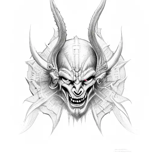 A Demon Trying To Change Into Angel