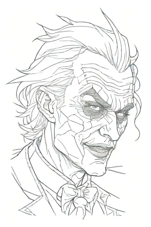 The Joker But Him Sad And Frustrated
