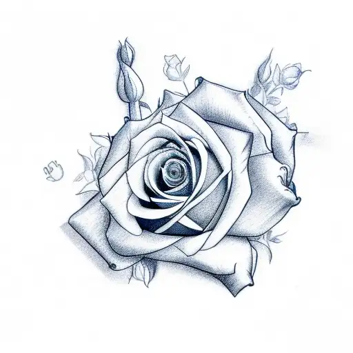 Blue Roses With Best Friend Baby Boy And Greys Anatomy